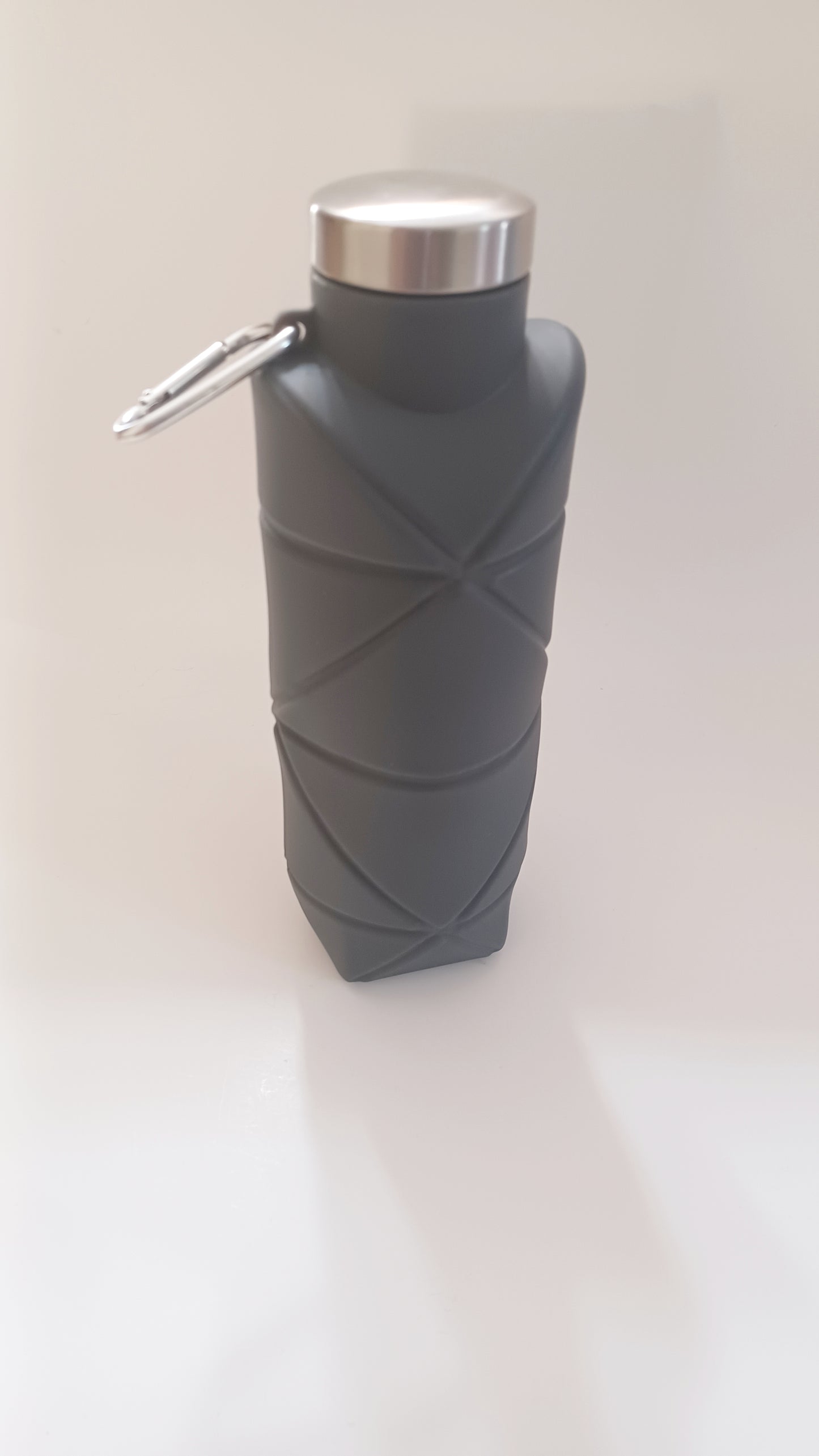 Botella plegable deportiva de silicona