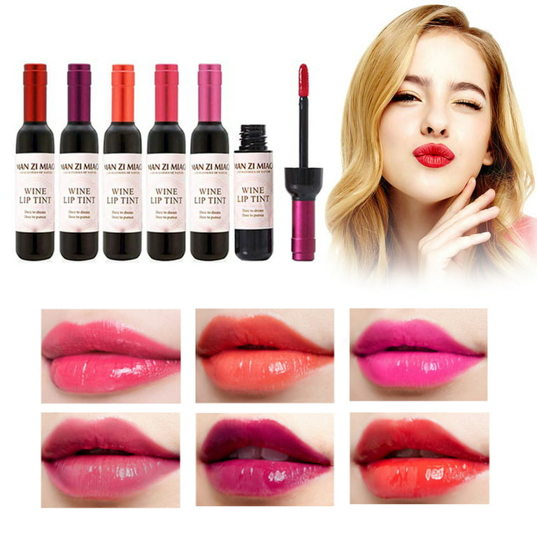 Wine Lip Tint Matte Waterproof