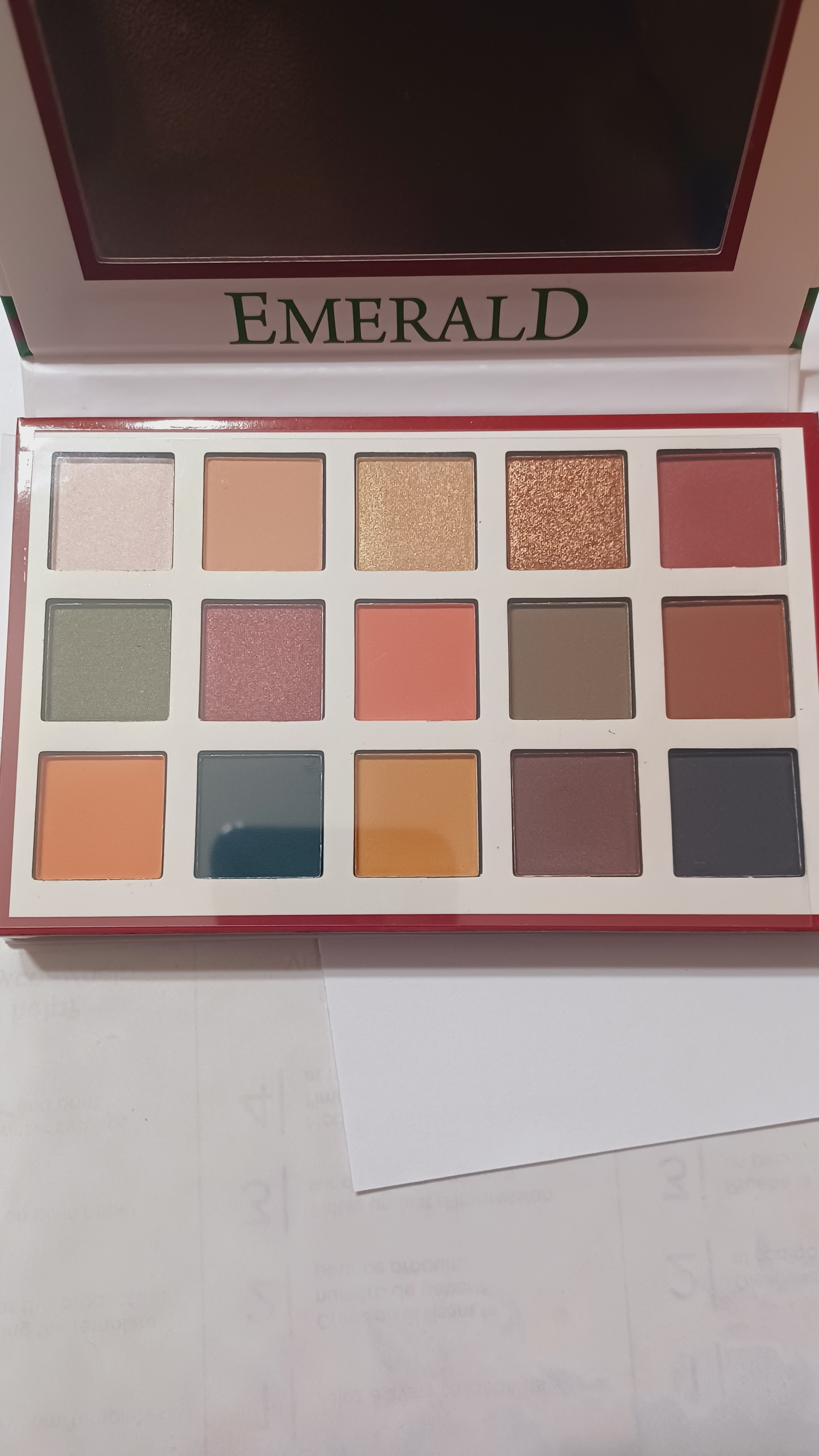Beauty Creations Emerald Eye Shadow Palette