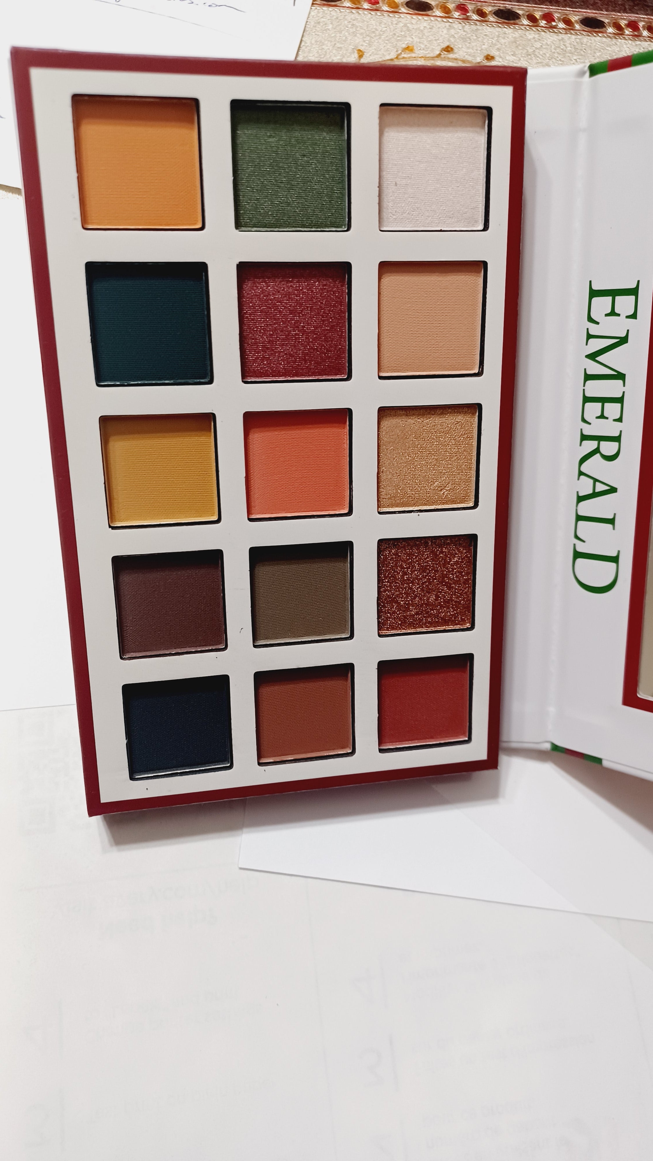 Beauty Creations Emerald Eye Shadow Palette