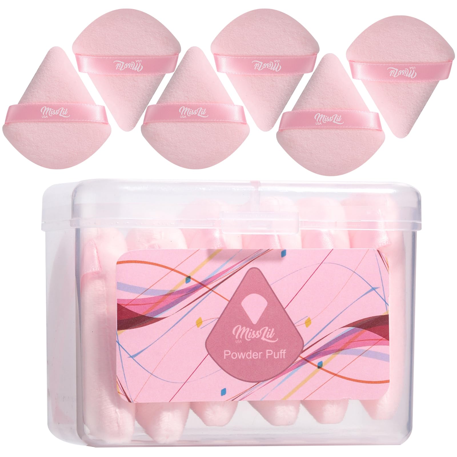 Miss Lil usa Powder Puff 6pcs