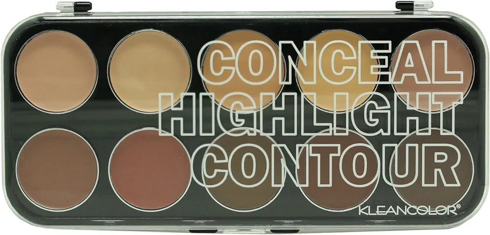 Kleancolor Conceal, Highlight, Contour Cream Palette