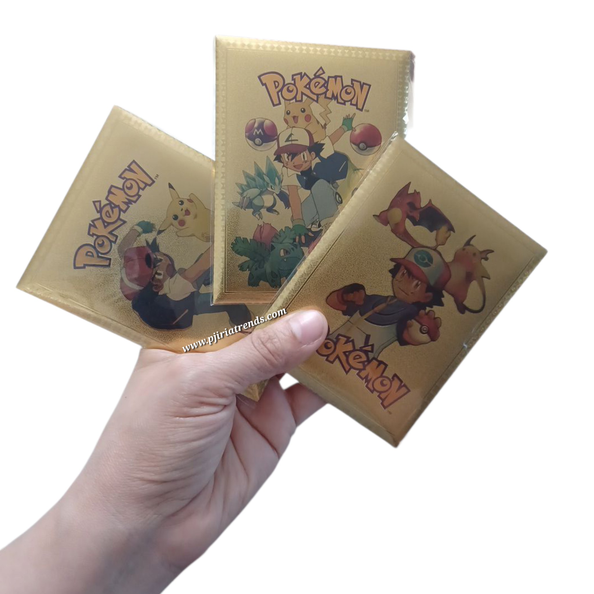 POKEMON GOLD CARDS of 10pcs