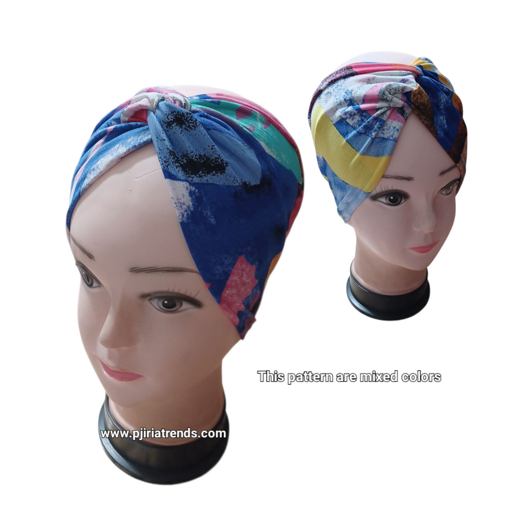 Handmade Bohemian Twist Wide Turban Headband