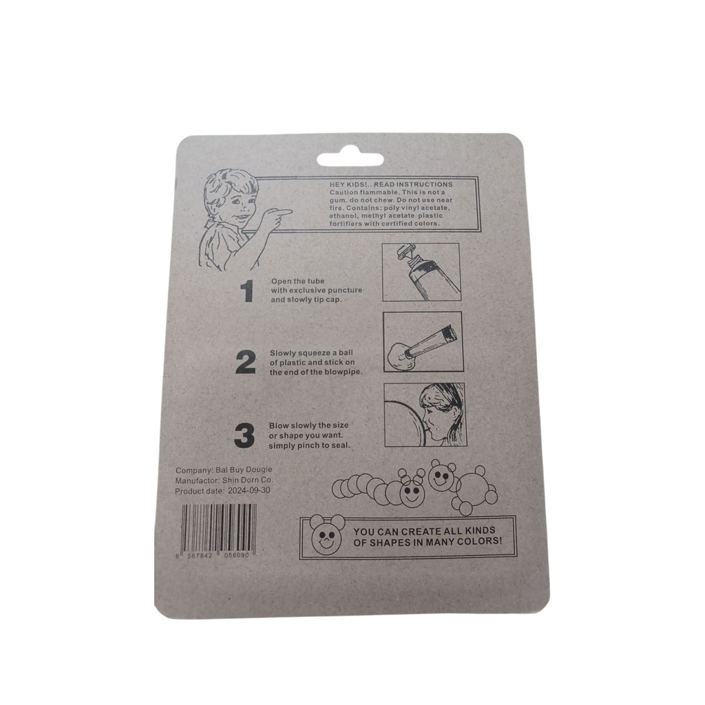 BALLOONS BUBBLE PLASTIC (PK of 5Pcs)