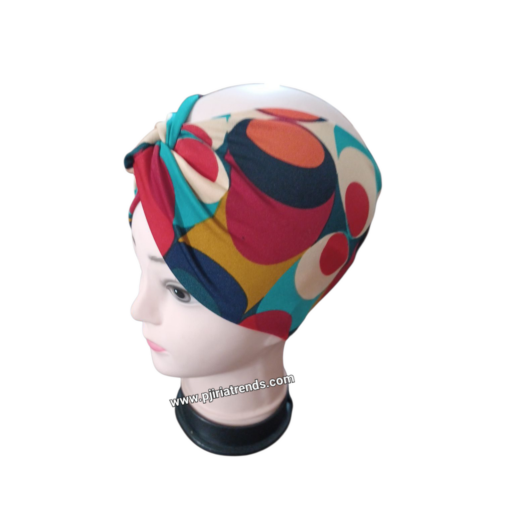 Handmade Bohemian Twist Wide Turban Headband