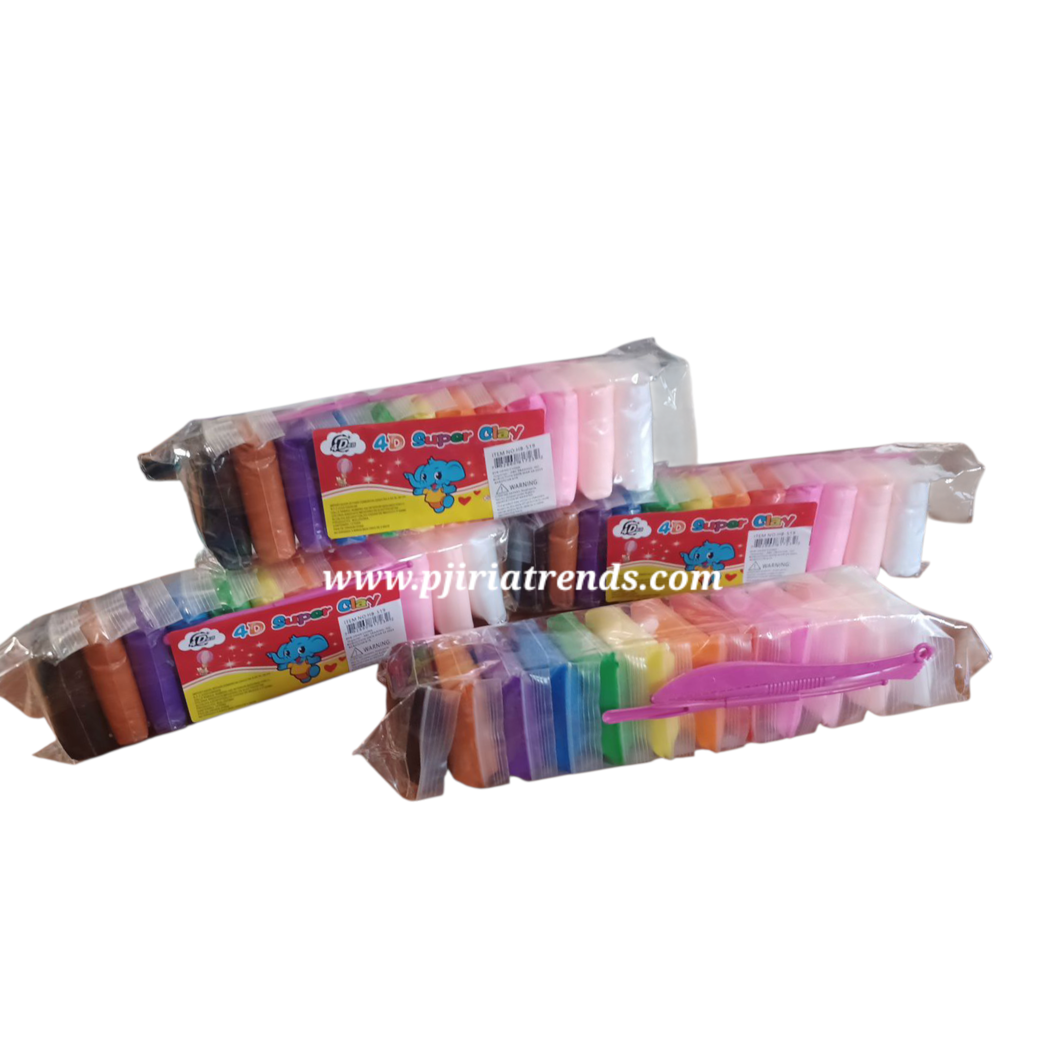 4D Super Clay (Package of 12pcs)