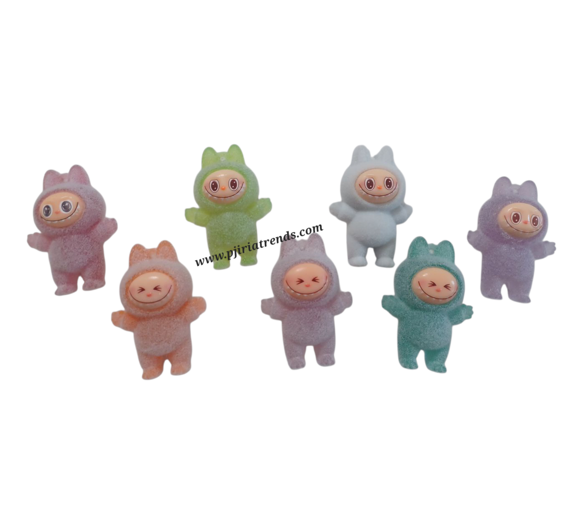 Mini Adorable Labubu Keychain Pendant Holder