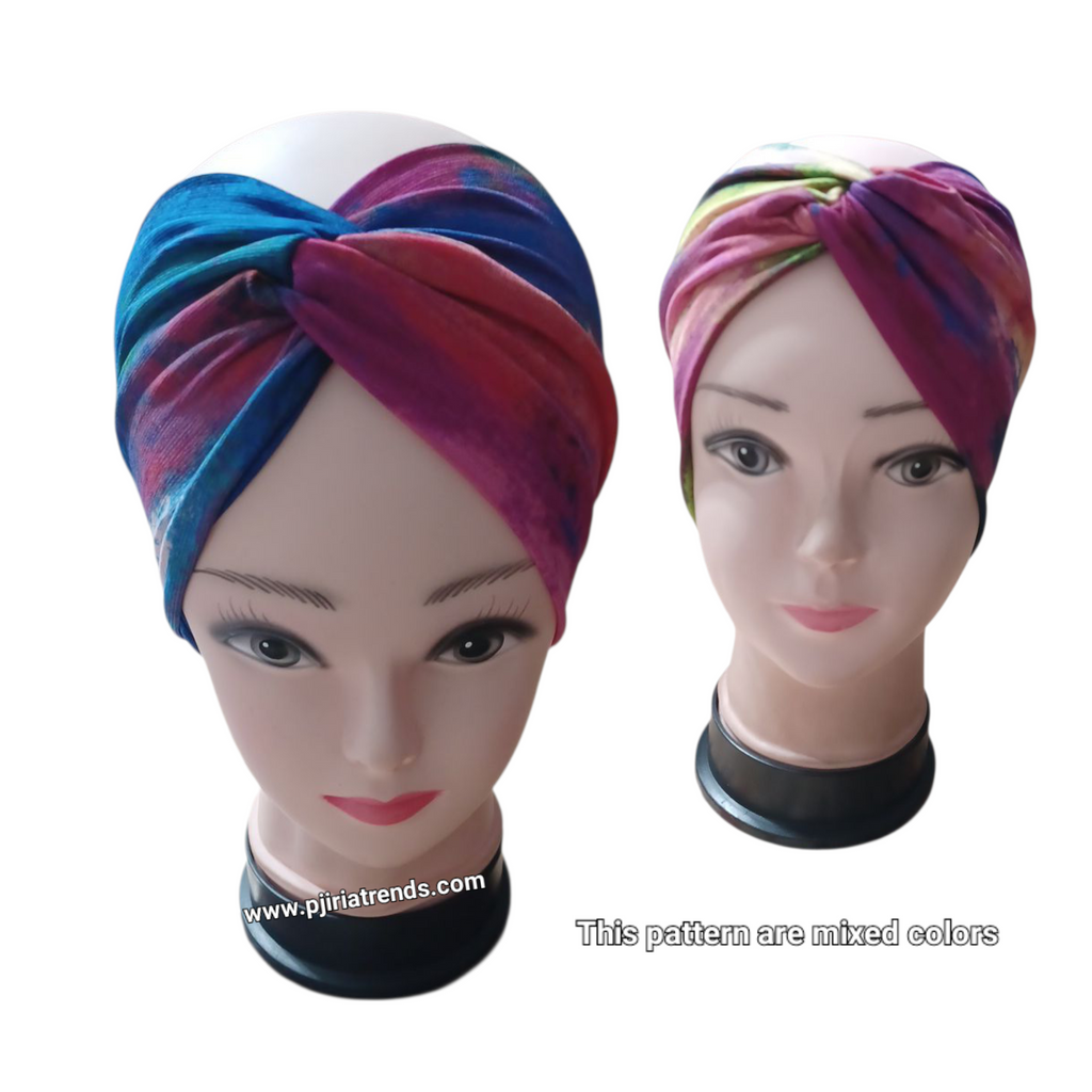 Handmade Bohemian Twist Wide Turban Headband