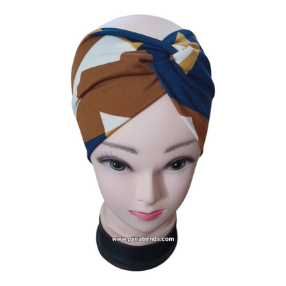 Handmade Bohemian Twist Wide Turban Headband