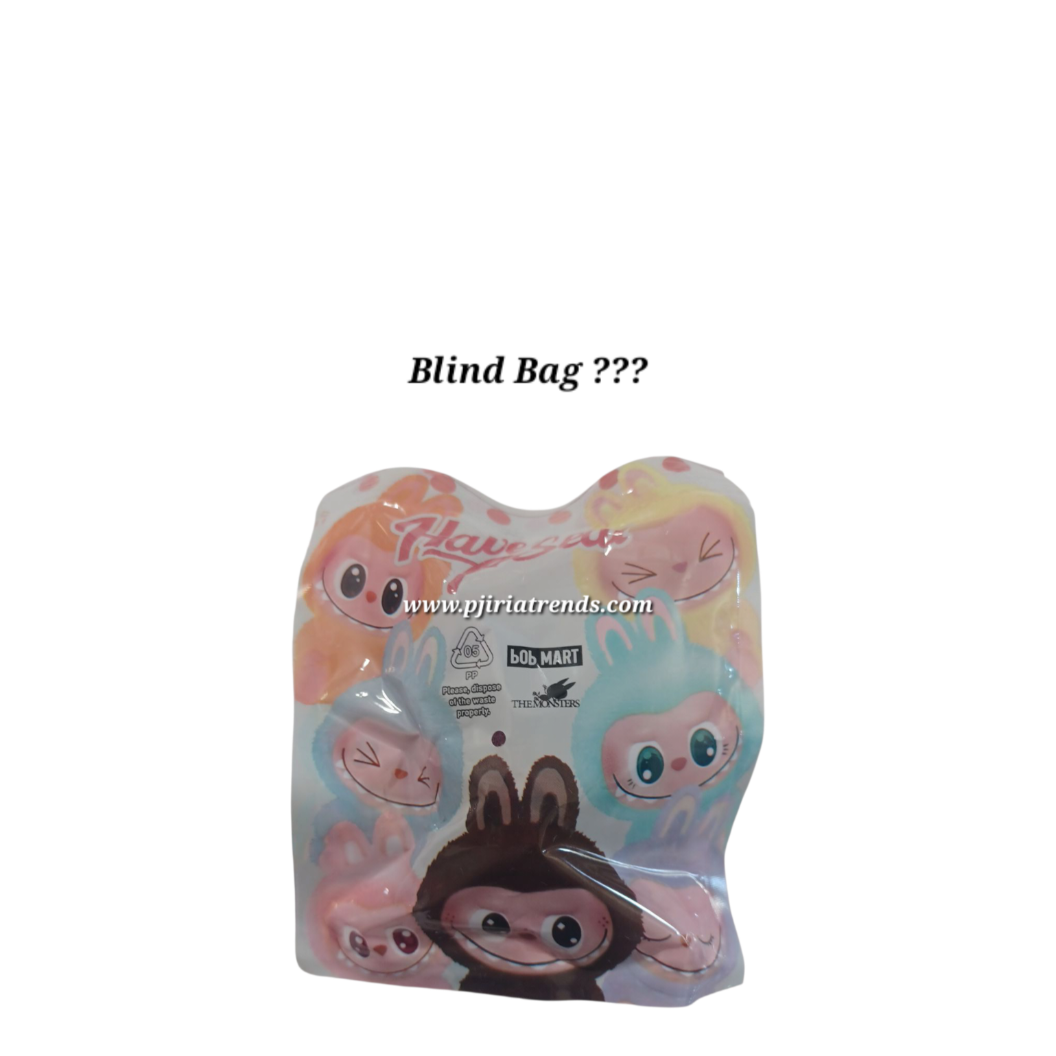Mini Adorable Labubu Keychain Pendant Holder