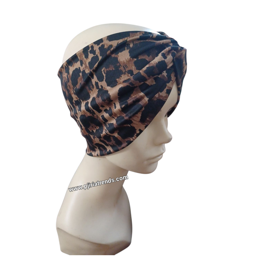 Handmade Bohemian Twist Wide Turban Headband