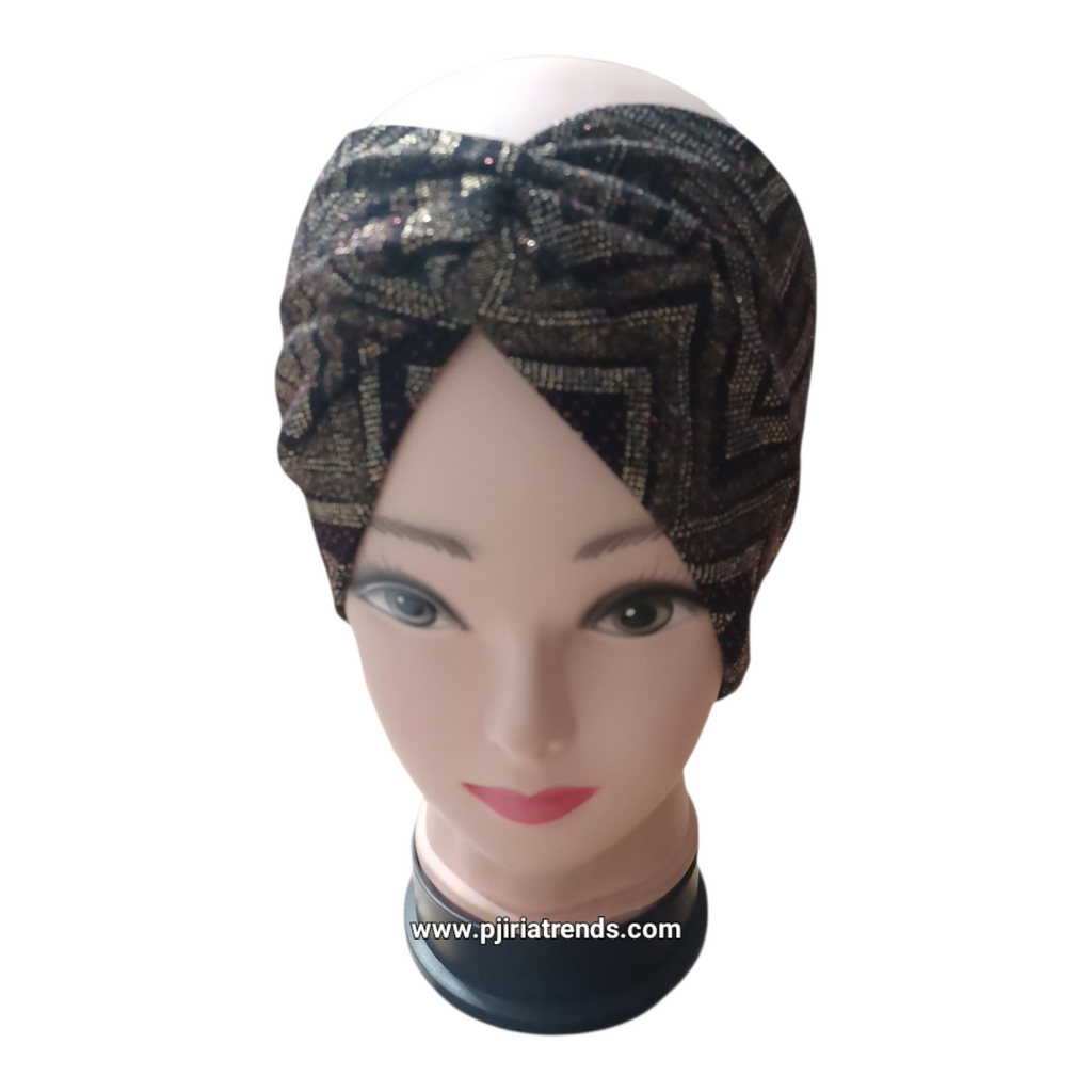 Handmade Bohemian Twist Wide Turban Headband