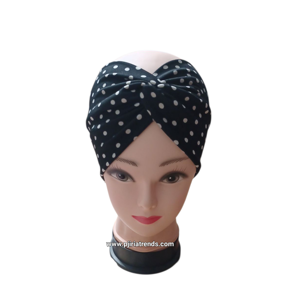 Handmade Bohemian Twist Wide Turban Headband