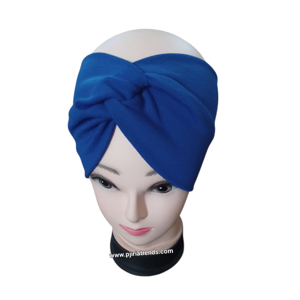 Handmade Bohemian Twist Wide Turban Headband