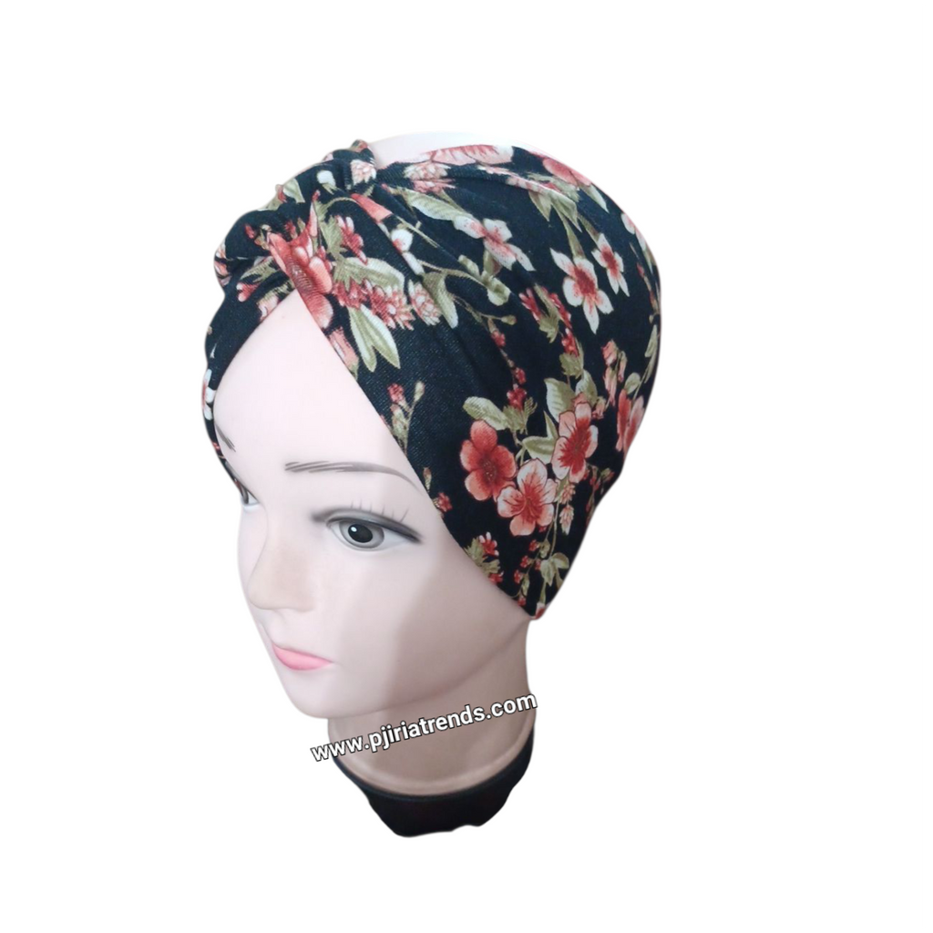 Handmade Bohemian Twist Wide Turban Headband
