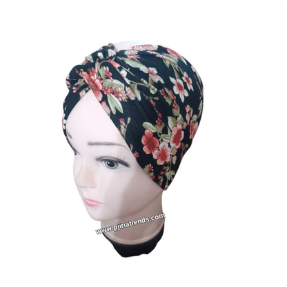 Handmade Bohemian Twist Wide Turban Headband