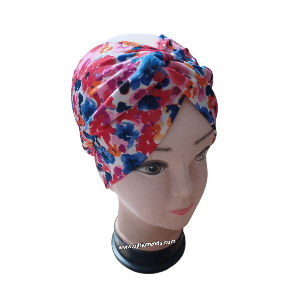 Handmade Bohemian Twist Wide Turban Headband