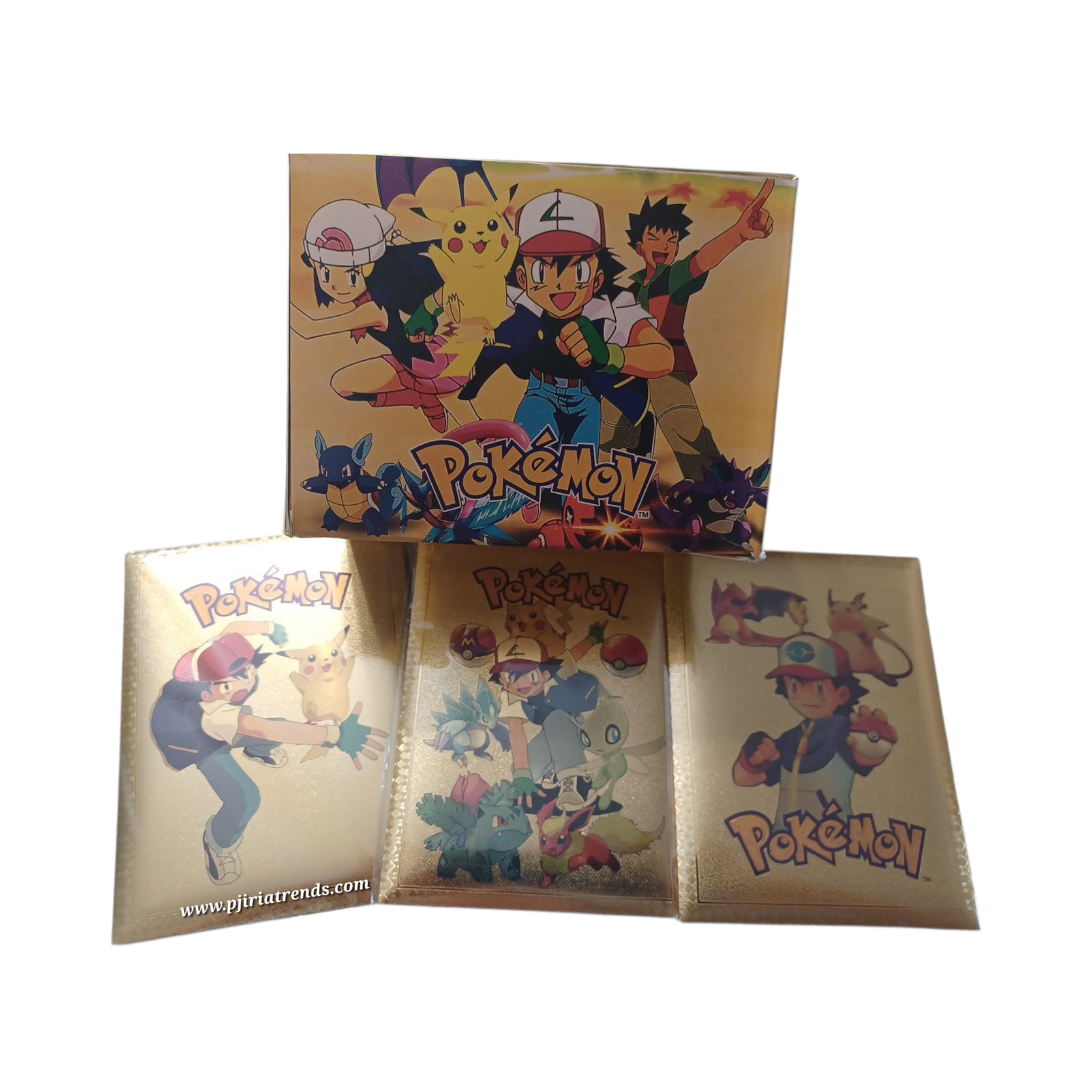 POKEMON GOLD CARDS of 10pcs