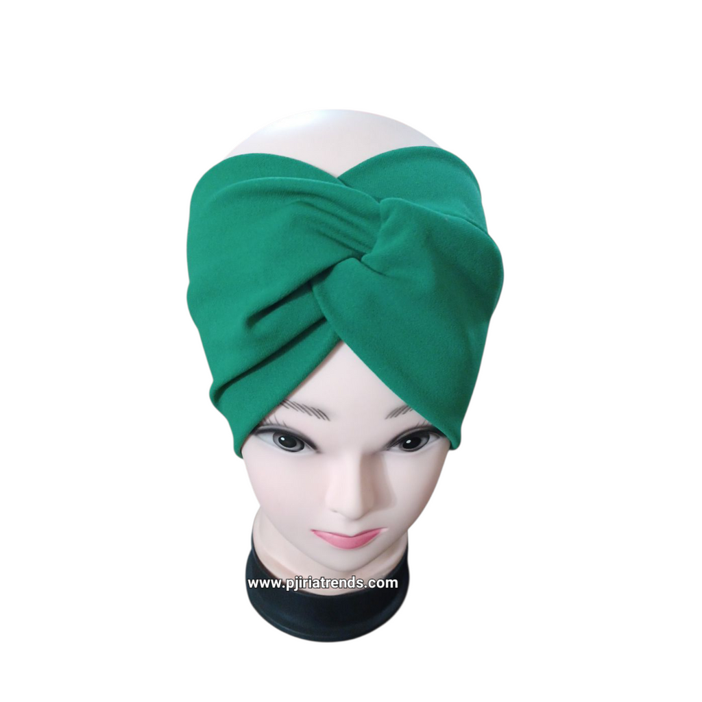 Handmade Bohemian Twist Wide Turban Headband