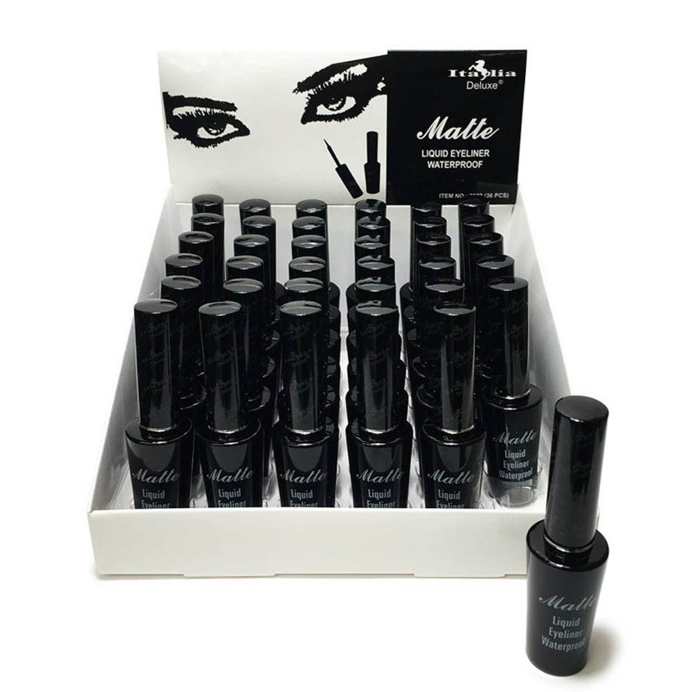 Italia Deluxe Matte Liquid Eyeliner Waterproof