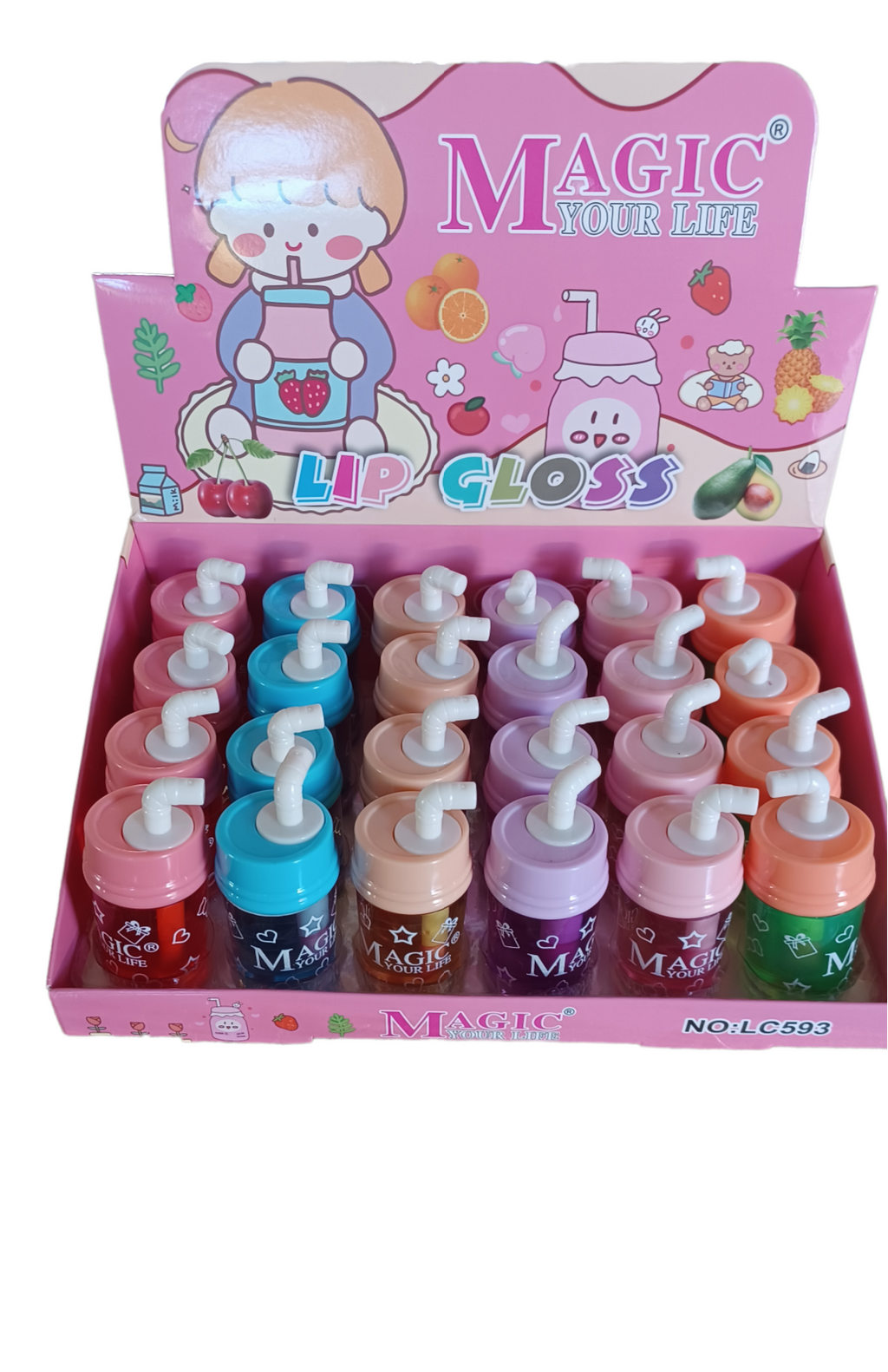 Juice Bottle Magic Lip Gloss