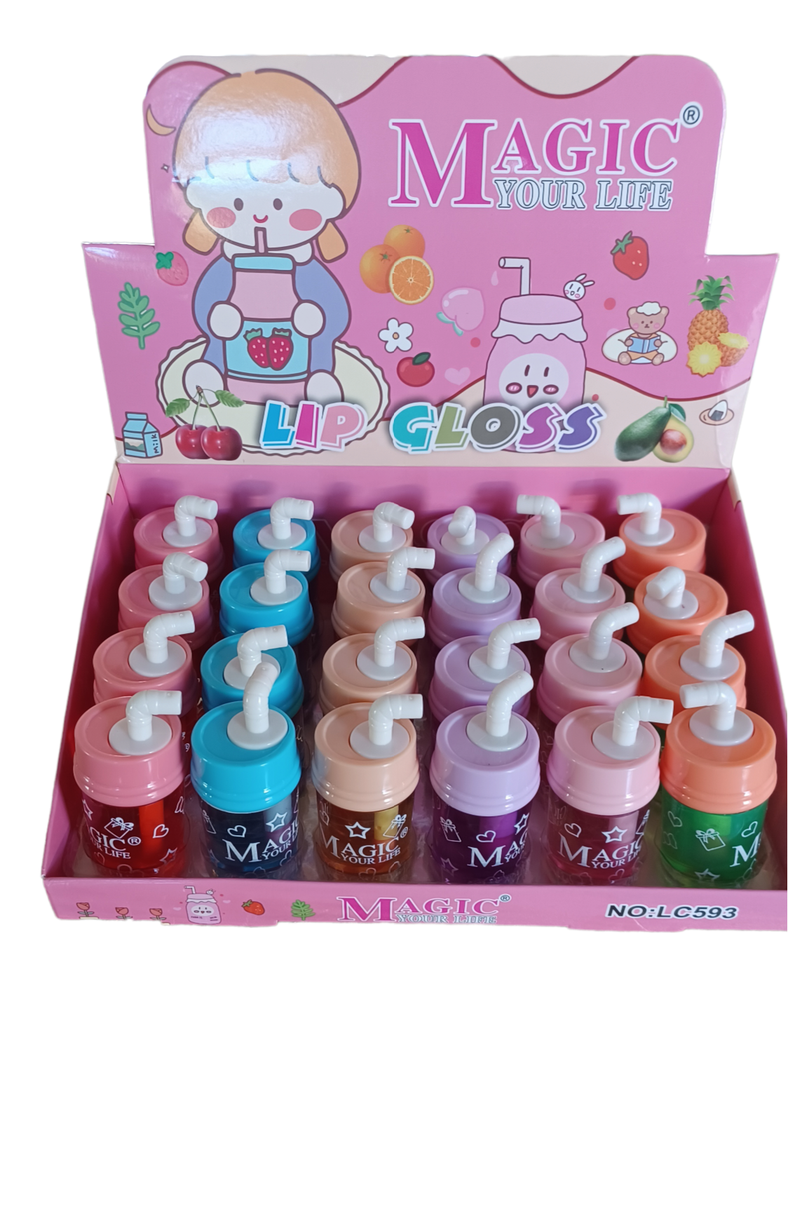 Juice Bottle Magic Lip Gloss