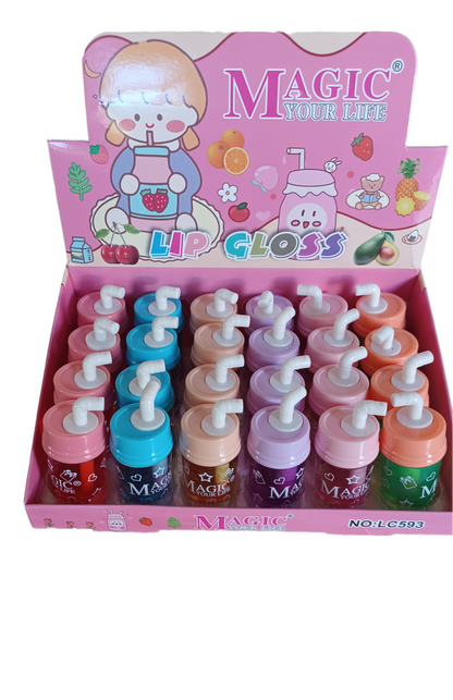 Juice Bottle Magic Lip Gloss