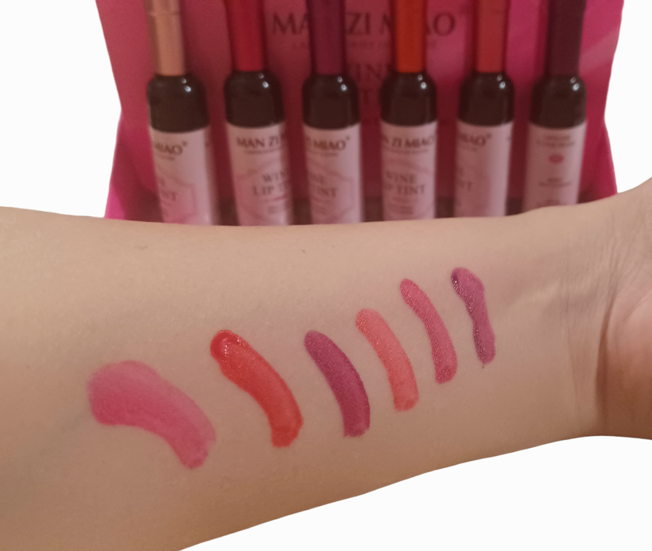 Wine Lip Tint Matte Waterproof