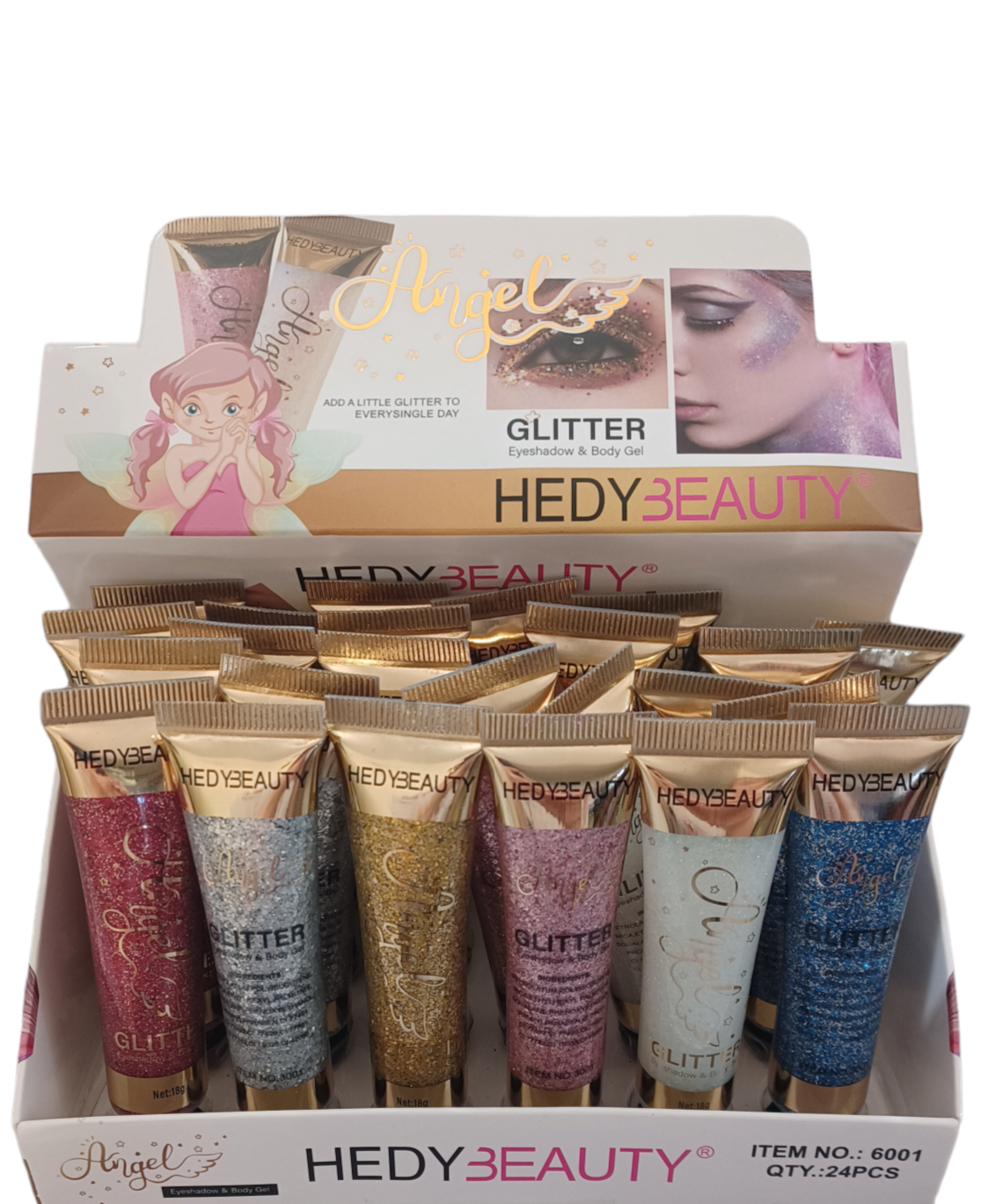 MultiUse Angel Glitter Face, Lip, Eye & Body