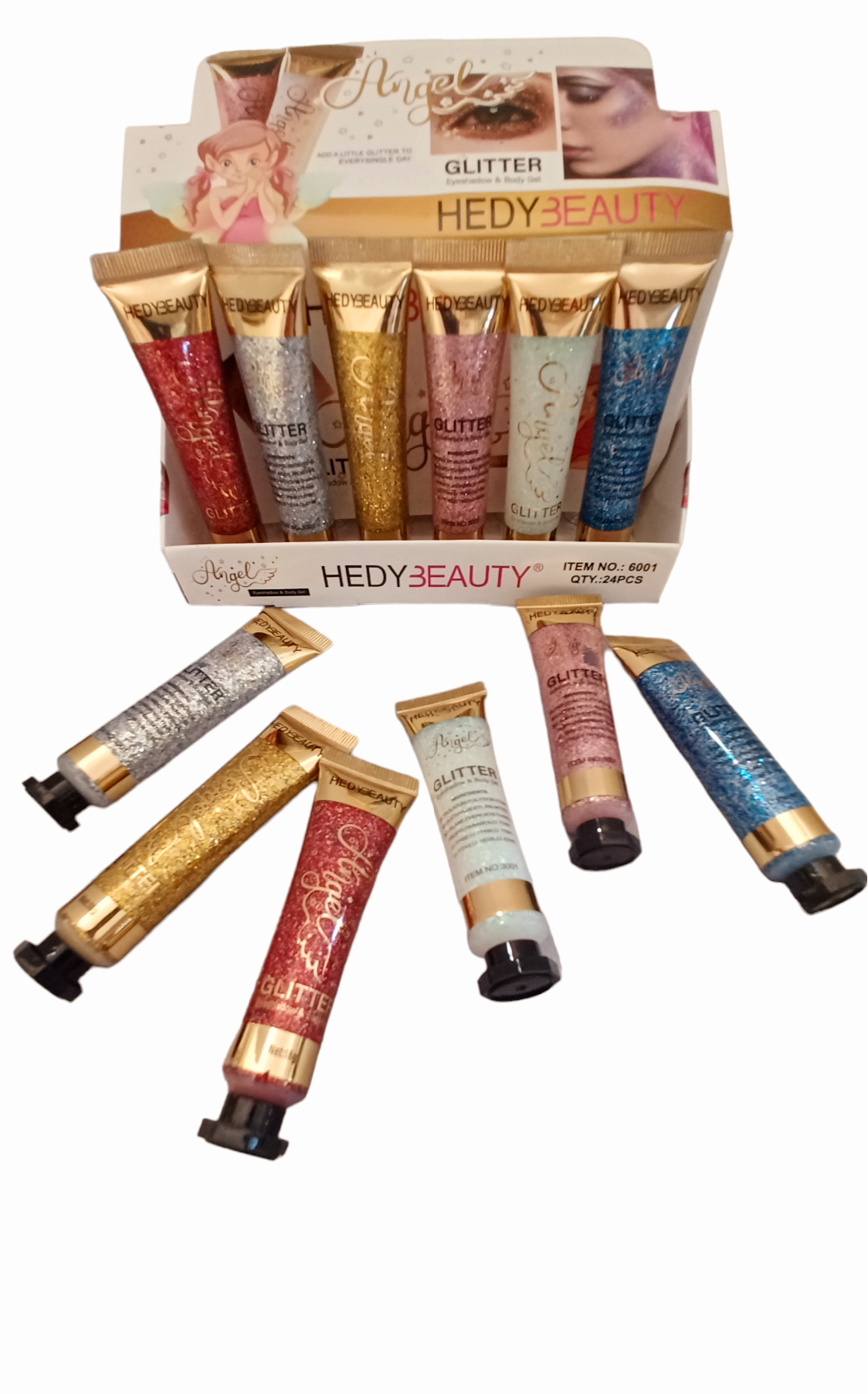 MultiUse Angel Glitter Face, Lip, Eye & Body