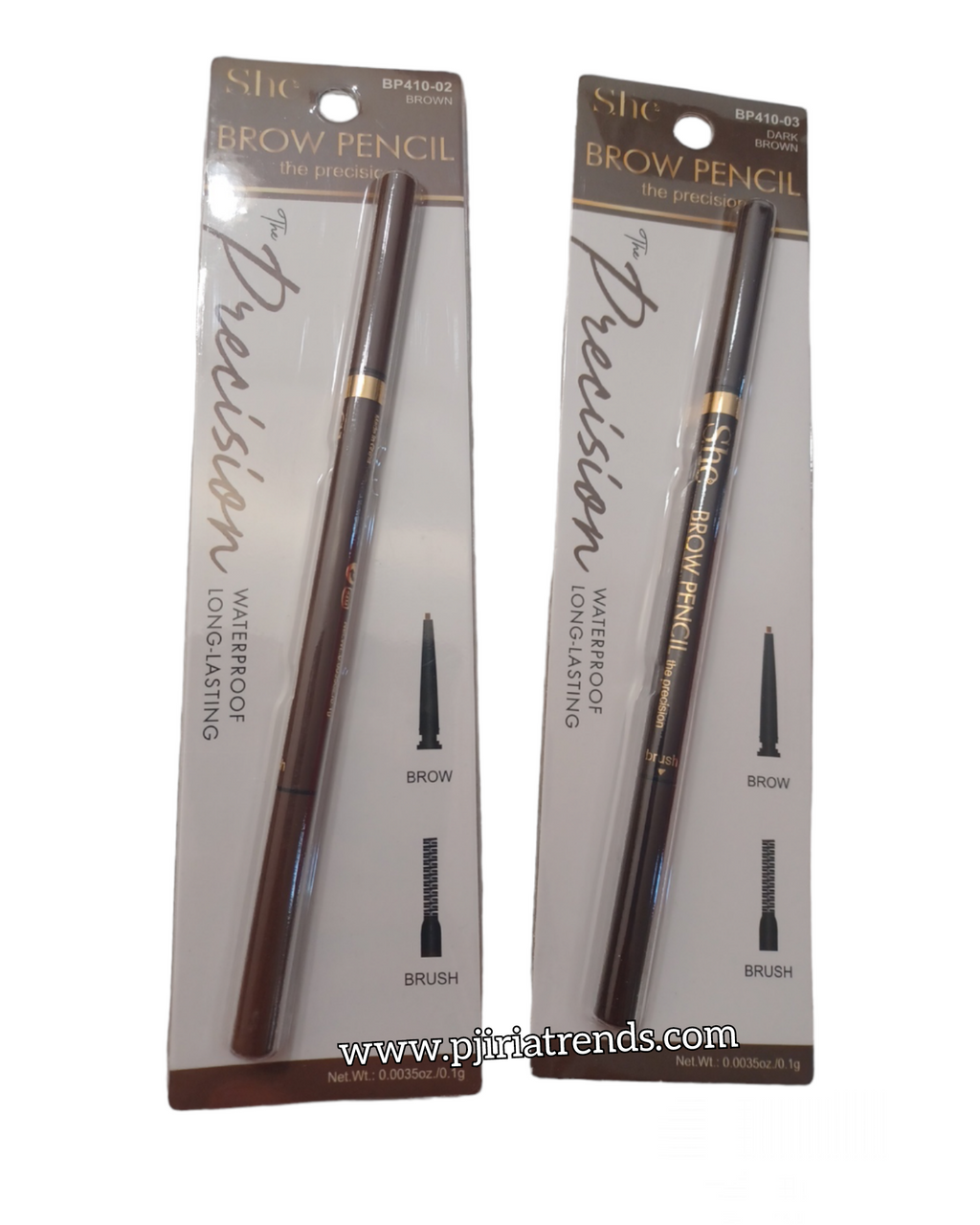 Precision Waterproof Matte Retractable Brow Pencil