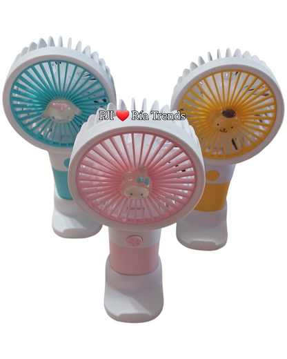 Cartoon Stylish USB Hand Fan