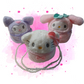 Kitty & Friends Plushie Purse