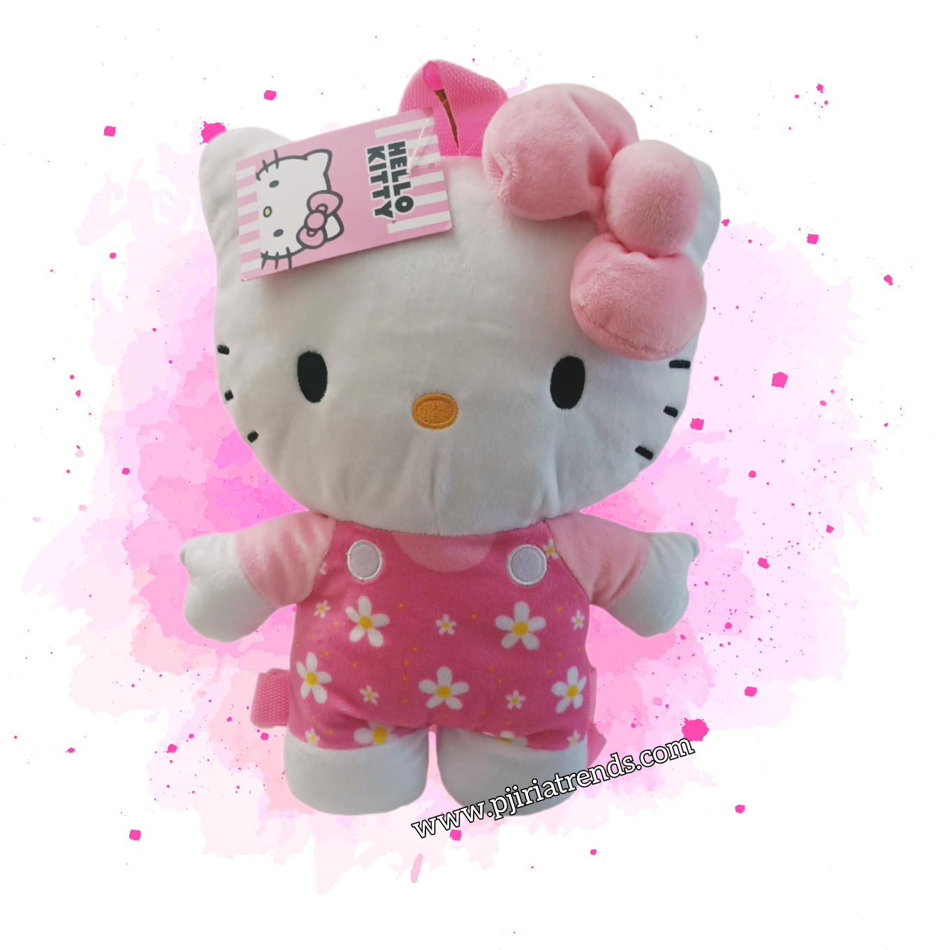 Sanrio. Hello Kitty 12" Soft Plush Bagpack.