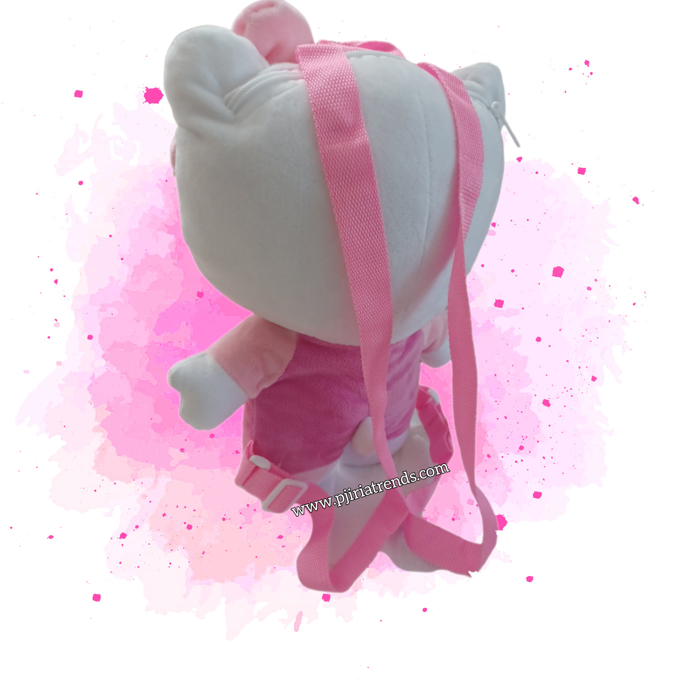 Original Hello Kitty 12" Soft Plush Backpack.