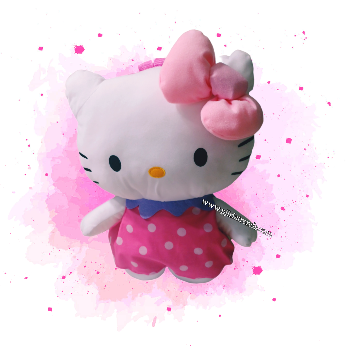 Sanrio Hello Kitty 16" Soft Plush Bagpack.