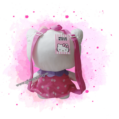 Original Sanrio Hello Kitty 16" Soft Plush Backpack.