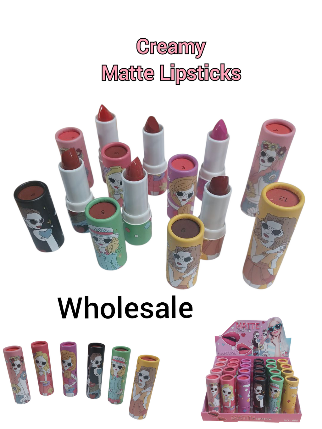 Creamy Matte Lipsticks