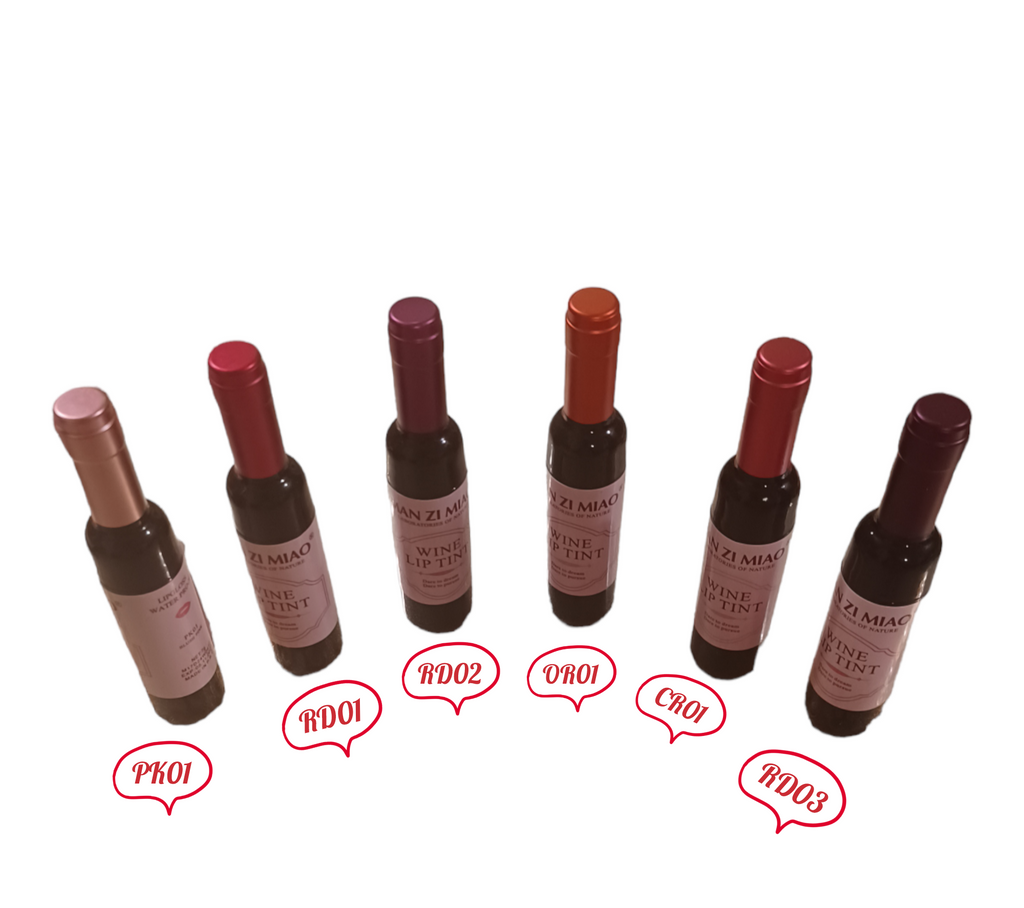 Wine Lip Tint Matte Waterproof