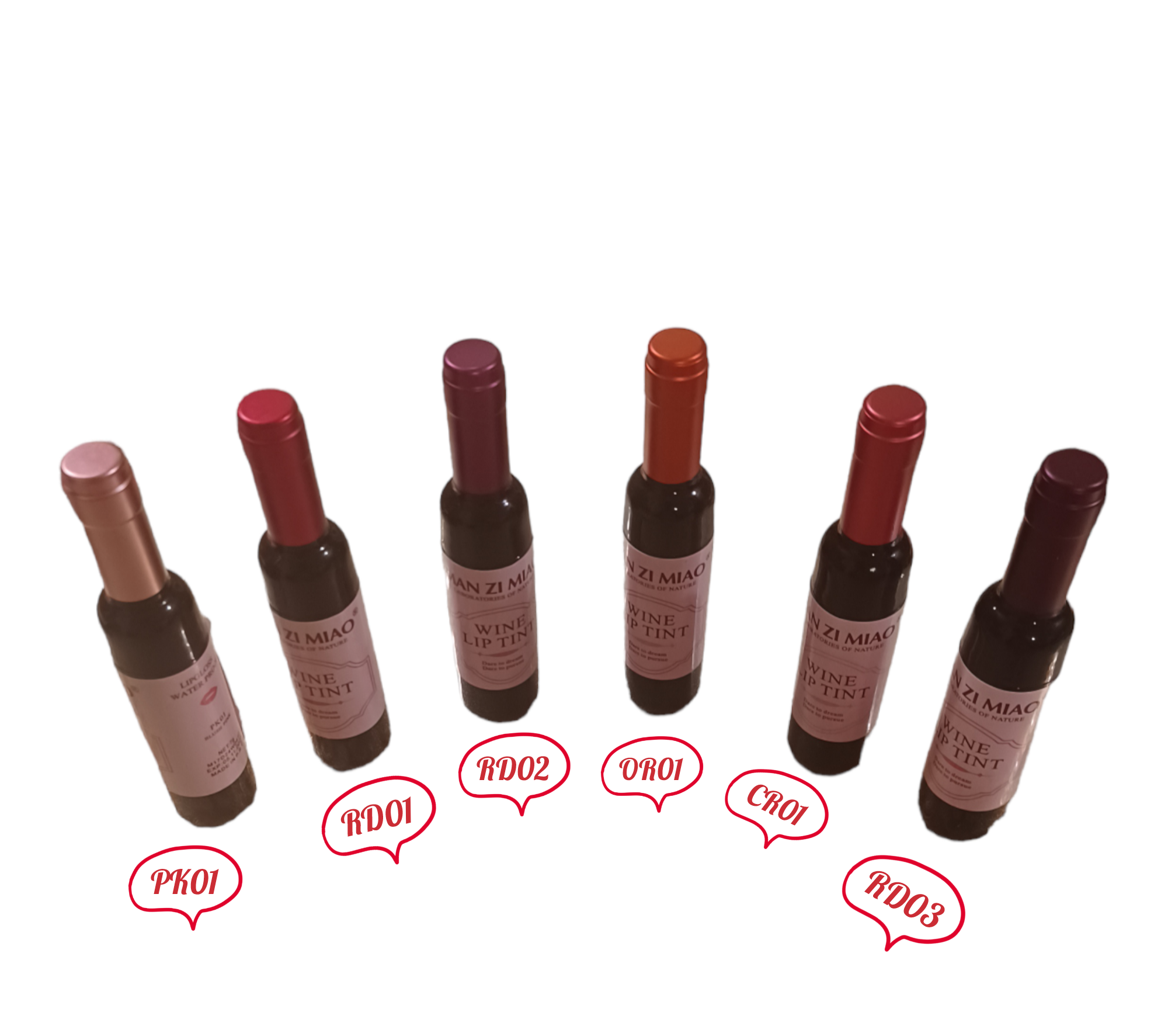 Wine Lip Tint Matte Waterproof