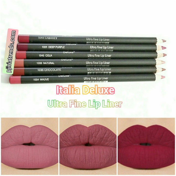 Italia Deluxe Lip Liner Creamy Pencil 💋