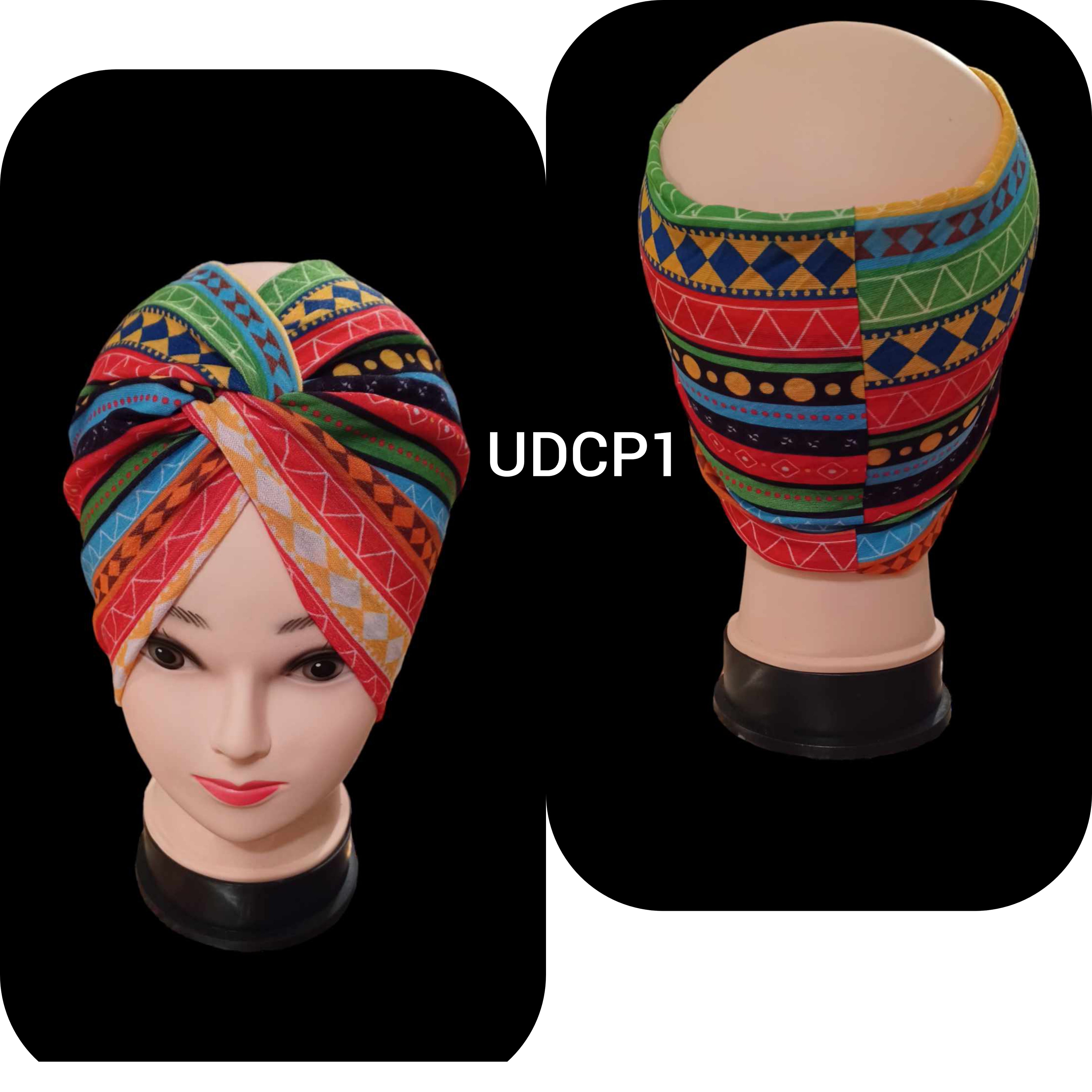 Handmade Bohemian Twist Wide Turban Headband