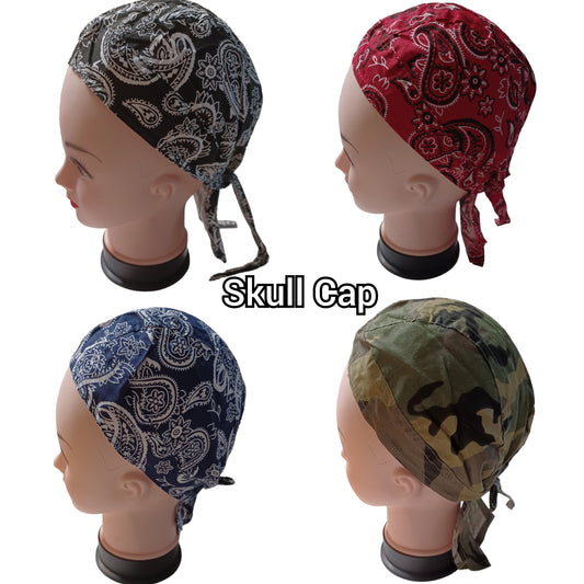 Thickness Skull Cap Headwear