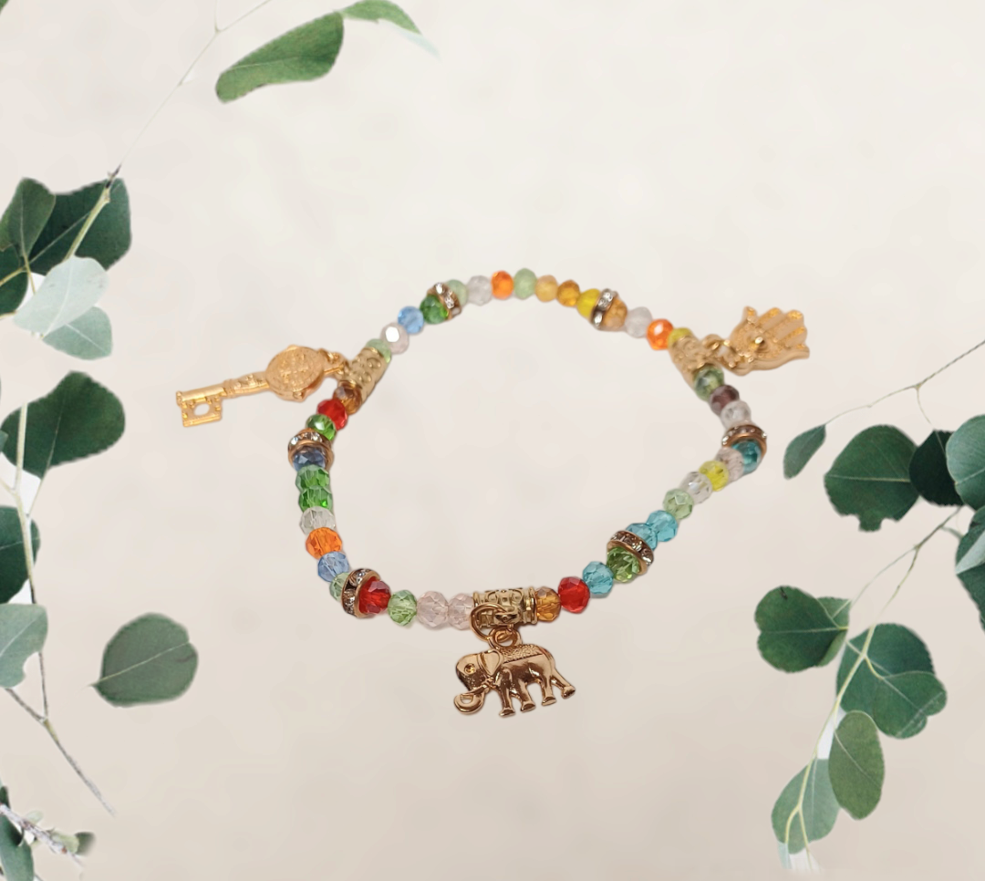 Lucky Charm Crystals Bracelet