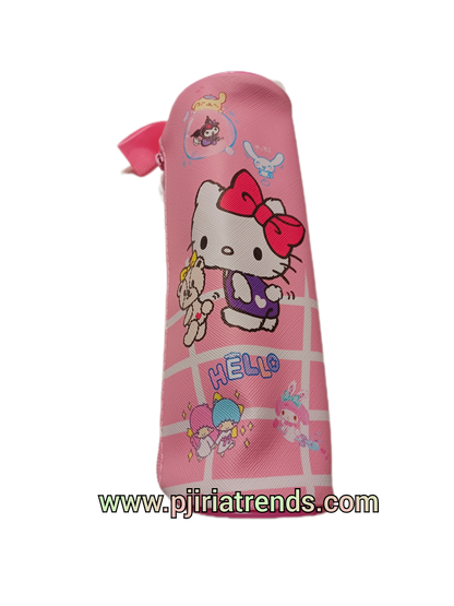 Kitty Friends Pencil Pouch/ Makeup Brush Pouch