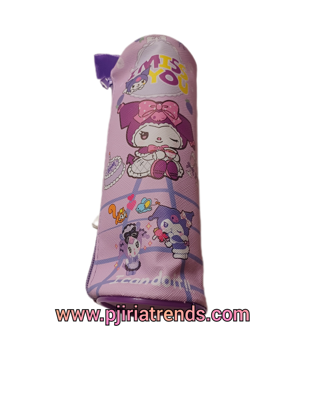 Kitty Friends Pencil Pouch/ Makeup Brush Pouch