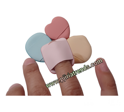 Juego de miniesponjas para dedos Beauty de 4 piezas