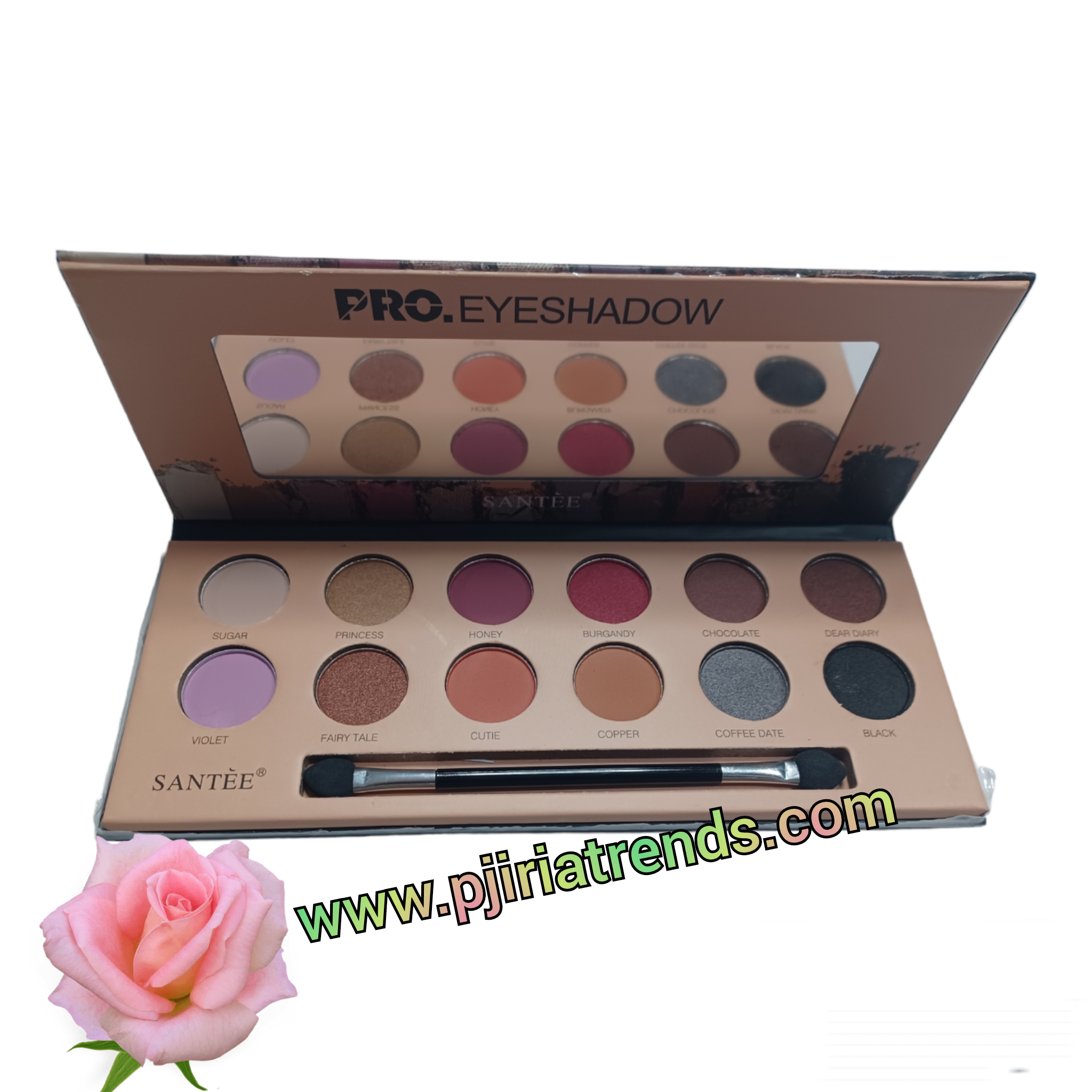 Santee Pro Finish Eyeshadow Palette