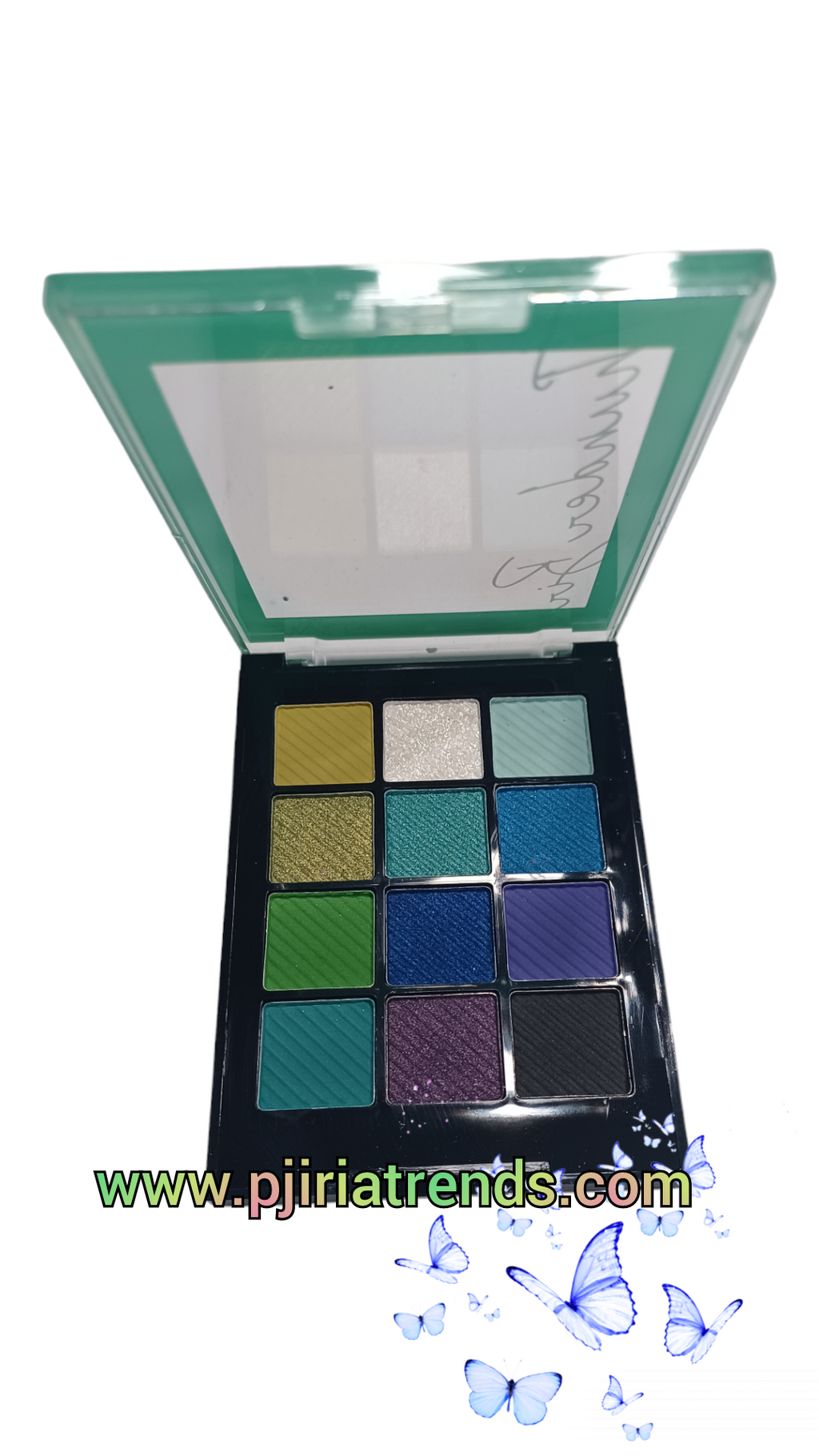 Paleta de sombras de ojos Amuse Professional de 12 colores